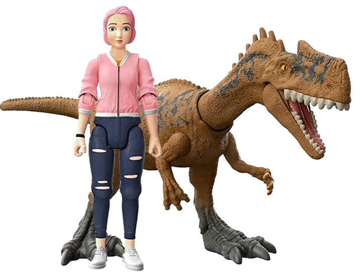 Jurassic World: Camp Cretaceous Human & Dino Pack Brooklynn & Monolophosaurus Gallery Image 1