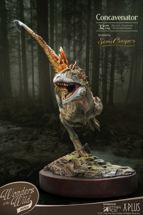 Wonders of the Wild Concavenator Statue Gallery Image 7
