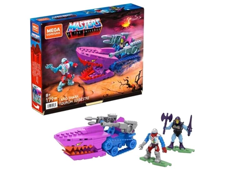 Masters of the Universe: Origins Mega Construx Probuilder Land Shark Gallery Image 1