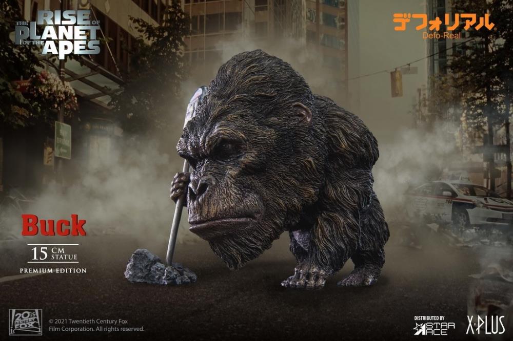 Rise of the Planet of the Apes Defo-Real Buck & Maurice (Twin Pack Ver.) Gallery Image 4