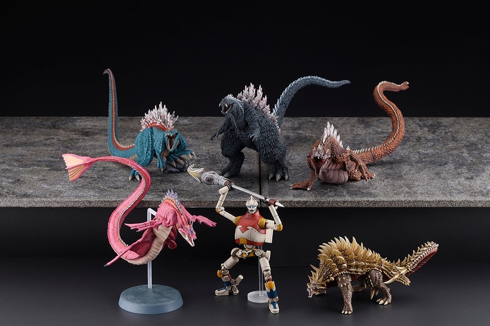 Godzilla Singular Point Hyper Modeling Series Box of 6 Figures Gallery Image 3