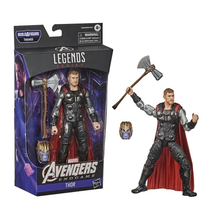Avengers: Endgame Marvel Legends Thor Action Figure (Thanos BAF) Gallery Image 4