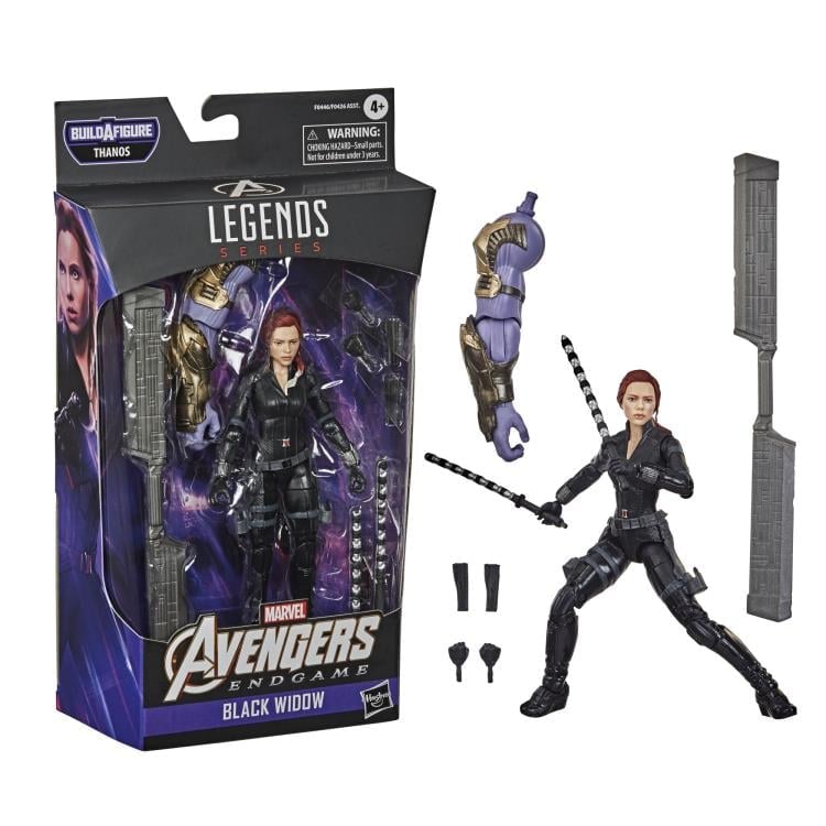 Avengers: Endgame Marvel Legends Black Widow Action Figure (Thanos BAF) Gallery Image 4