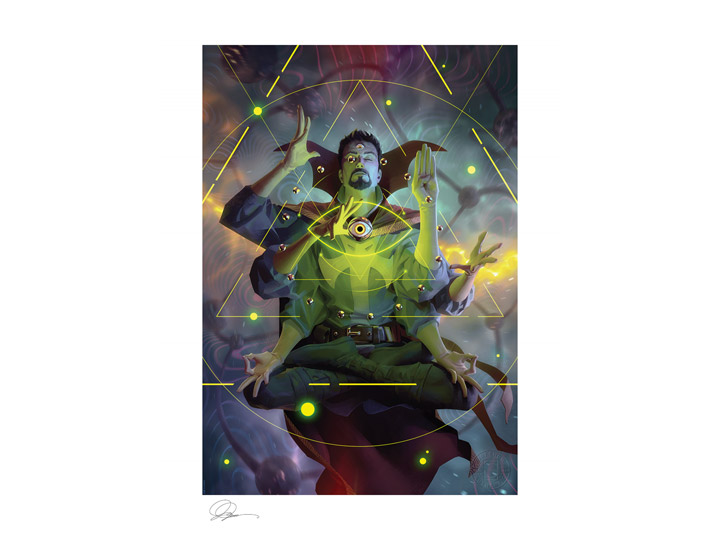 Marvel Comics Doctor Strange Fine Art Print Gallery Image 1