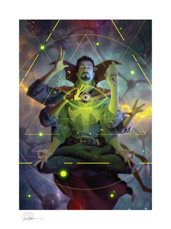 Marvel Comics Doctor Strange Fine Art Print Gallery Image 2