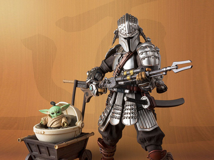 The Mandalorian Mei Sho Movie Realization Ronin Mandalorian and Grogu Gallery Image 1