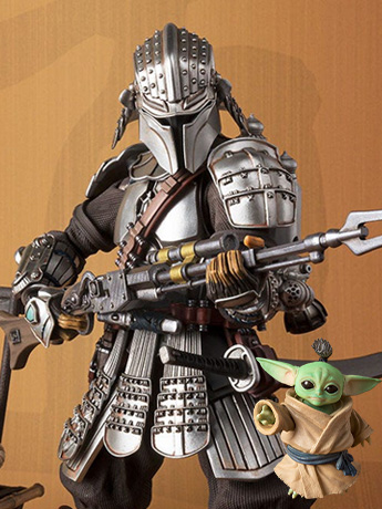 The Mandalorian Mei Sho Movie Realization Ronin Mandalorian and Grogu Gallery Image 2