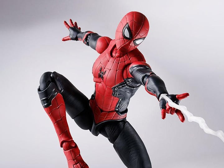 Spider-Man: No Way Home S.H.Figuarts Spider-Man (Upgraded Suit) (Special Set Ver.) Action Figure Gallery Image 1