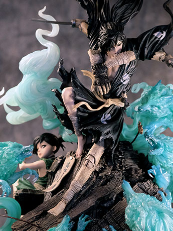 Dororo Elite Fandom Dororo & Hyakkimaru 1/6 Scale Limited Edition Statue Gallery Image 2