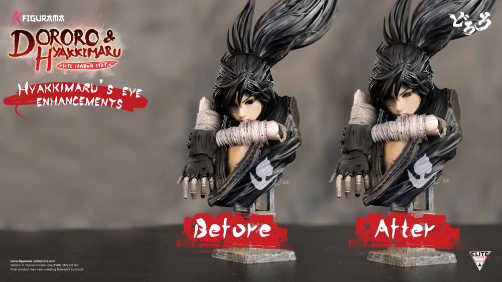 Dororo Elite Fandom Dororo & Hyakkimaru 1/6 Scale Limited Edition Statue Gallery Image 17