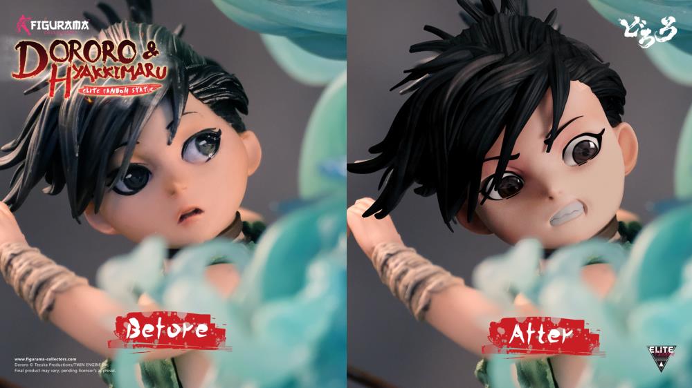 Dororo Elite Fandom Dororo & Hyakkimaru 1/6 Scale Limited Edition Statue Gallery Image 15