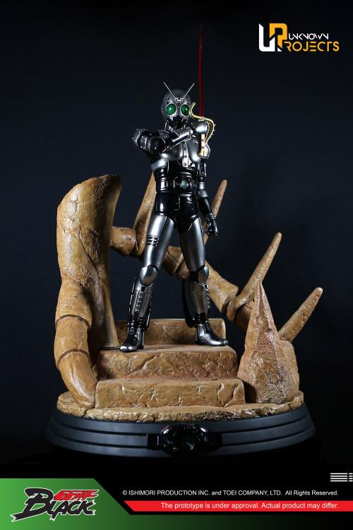 Kamen Rider Black Classic Signature Arte Century King Shadow Moon 1/4 Scale Statue Gallery Image 3