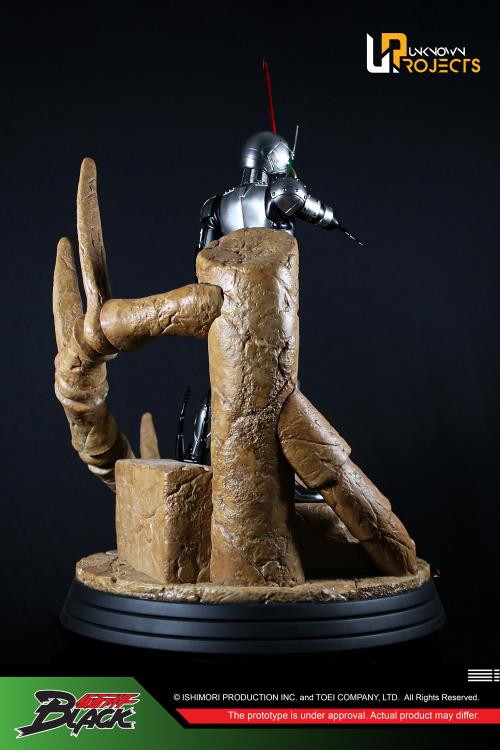 Kamen Rider Black Classic Signature Arte Century King Shadow Moon 1/4 Scale Statue Gallery Image 5