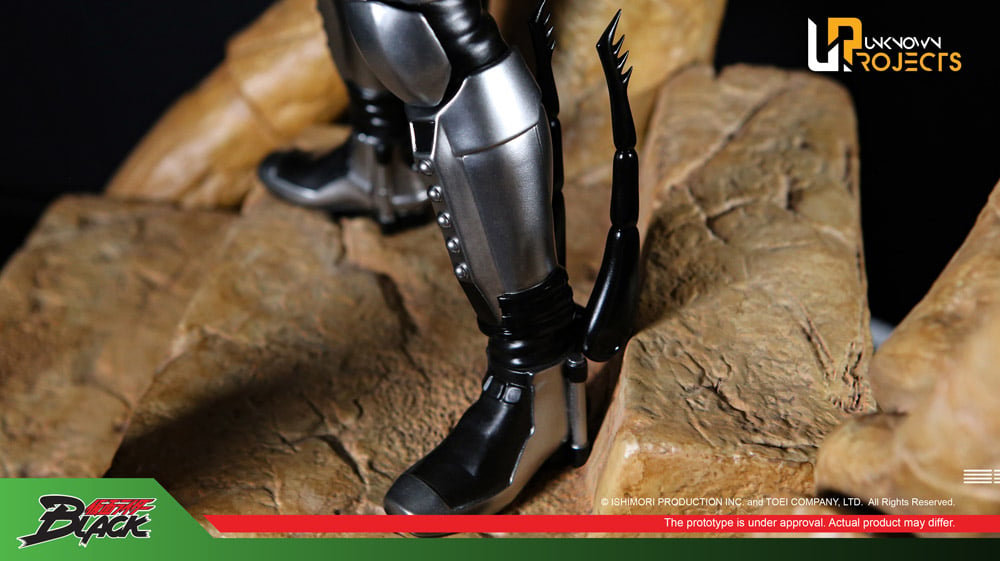Kamen Rider Black Classic Signature Arte Century King Shadow Moon 1/4 Scale Statue Gallery Image 14