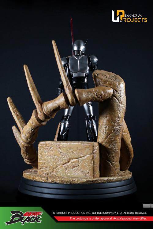 Kamen Rider Black Classic Signature Arte Century King Shadow Moon 1/4 Scale Statue Gallery Image 6