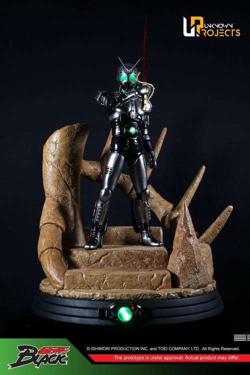 Kamen Rider Black Classic Signature Arte Century King Shadow Moon 1/4 Scale Statue Gallery Image 8