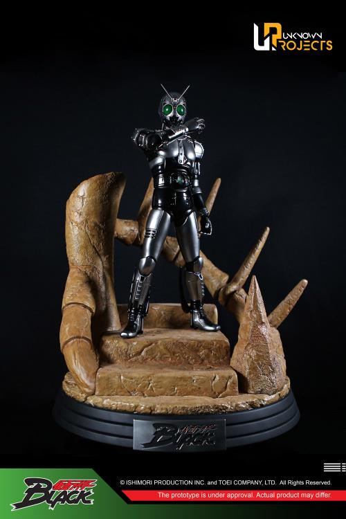 Kamen Rider Black Classic Signature Arte Century King Shadow Moon 1/4 Scale Statue Gallery Image 11