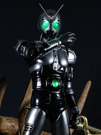 Kamen Rider Black Classic Signature Arte Century King Shadow Moon 1/4 Scale Statue Gallery Image 2