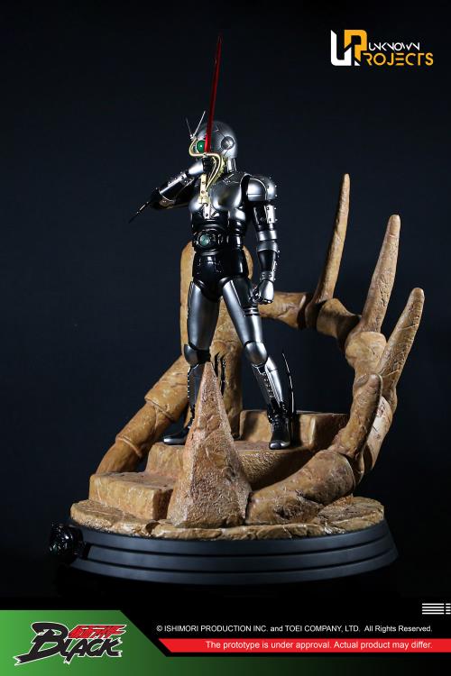 Kamen Rider Black Classic Signature Arte Century King Shadow Moon 1/4 Scale Statue Gallery Image 7