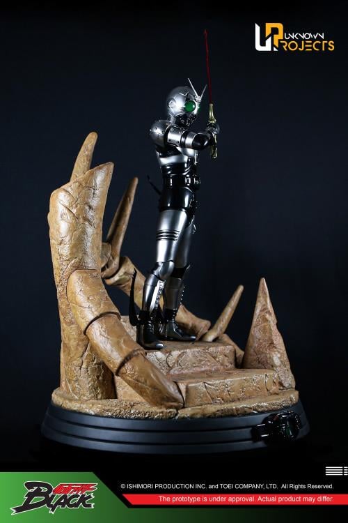 Kamen Rider Black Classic Signature Arte Century King Shadow Moon 1/4 Scale Statue Gallery Image 4