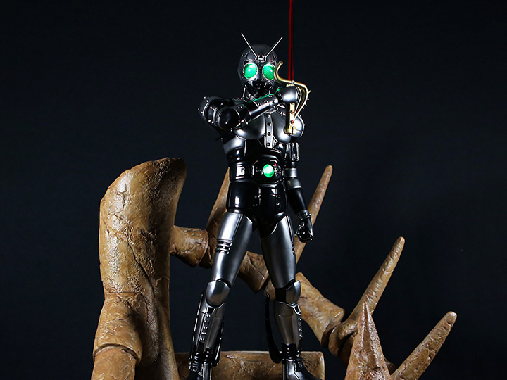 Kamen Rider Black Classic Signature Arte Century King Shadow Moon 1/4 Scale Statue Gallery Image 1