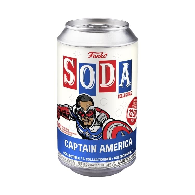 The Falcon and the Winter Soldier Vinyl Soda Captain America Limited Edition Figure Gallery Image 4
