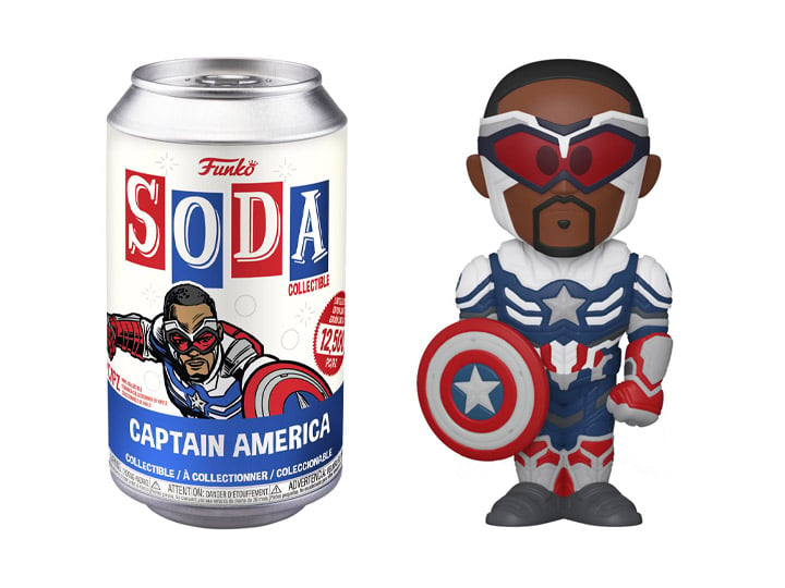 The Falcon and the Winter Soldier Vinyl Soda Captain America Limited Edition Figure Gallery Image 1