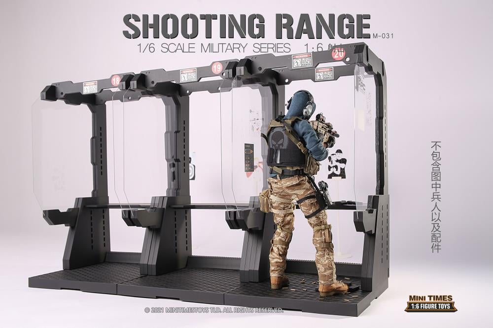 Military Series Shooting Range Stall 1/6 Scale Accessory Set Gallery Image 13