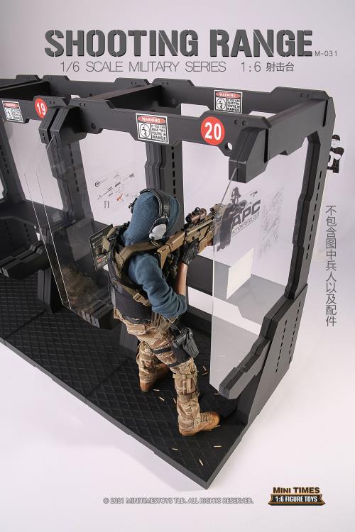Military Series Shooting Range Stall 1/6 Scale Accessory Set Gallery Image 9