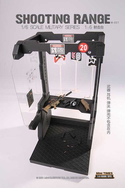 Military Series Shooting Range Stall 1/6 Scale Accessory Set Gallery Image 3