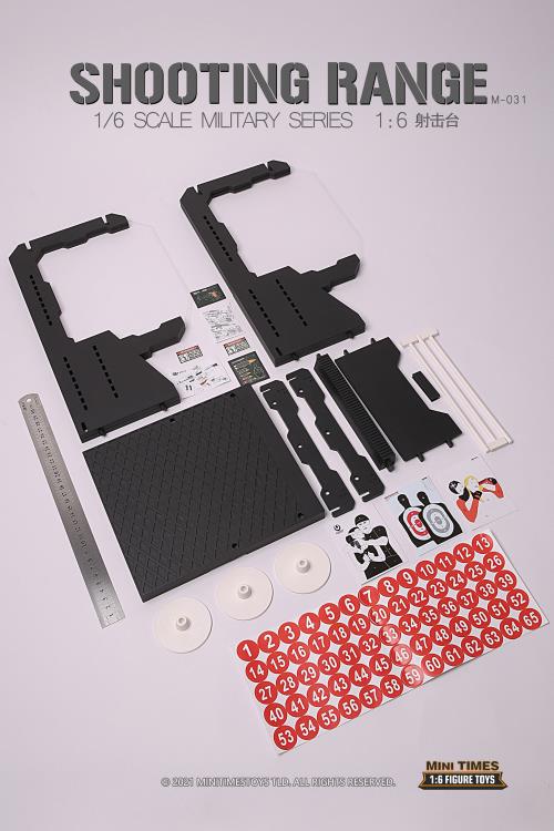 Military Series Shooting Range Stall 1/6 Scale Accessory Set Gallery Image 15