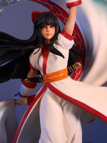 Samurai Shodown II Nakoruru (Dancing of the Wind) 1/4 Scale Limited Edition Statue Gallery Image 2