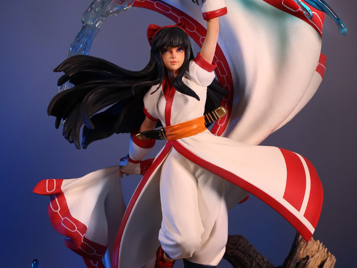 Samurai Shodown II Nakoruru (Dancing of the Wind) 1/4 Scale Limited Edition Statue Gallery Image 1