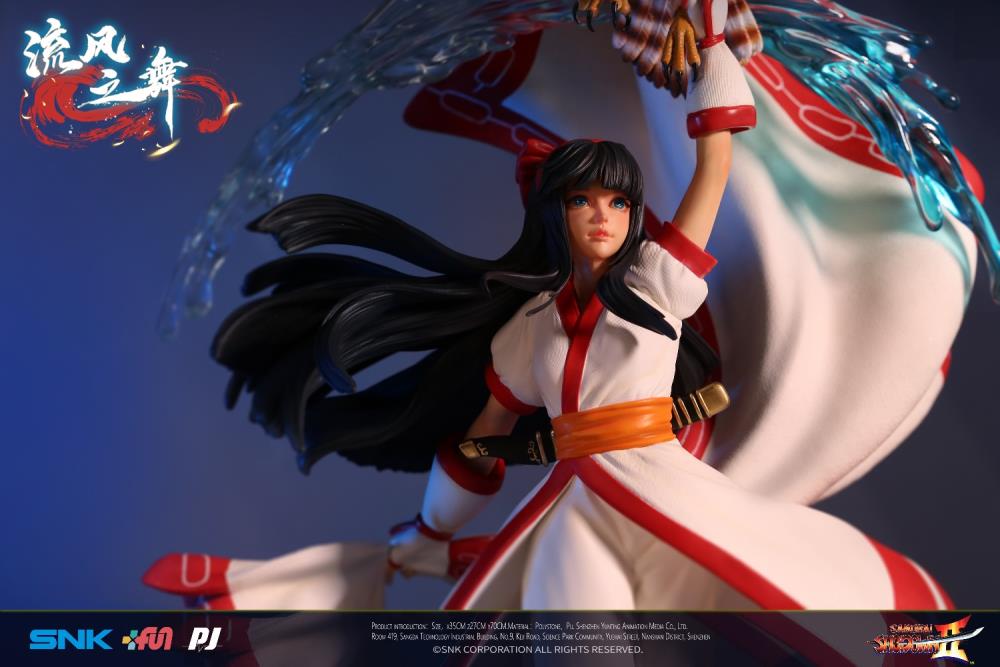 Samurai Shodown II Nakoruru (Dancing of the Wind) 1/4 Scale Limited Edition Statue Gallery Image 5