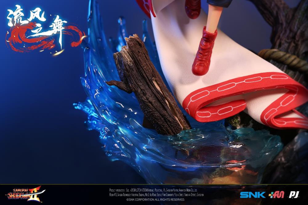 Samurai Shodown II Nakoruru (Dancing of the Wind) 1/4 Scale Limited Edition Statue Gallery Image 7