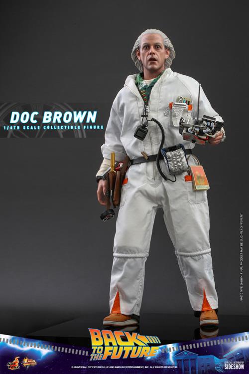 バック・トゥ・ザ・フューチャー ドク・ブラウン MMS609 Back to the Future MMS609 Doc Brown 1/6th Scale Collectible Figure