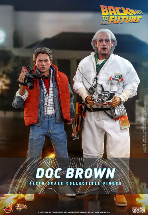 Back to the Future MMS609 Doc Brown 1/6th Scale Collectible Figure