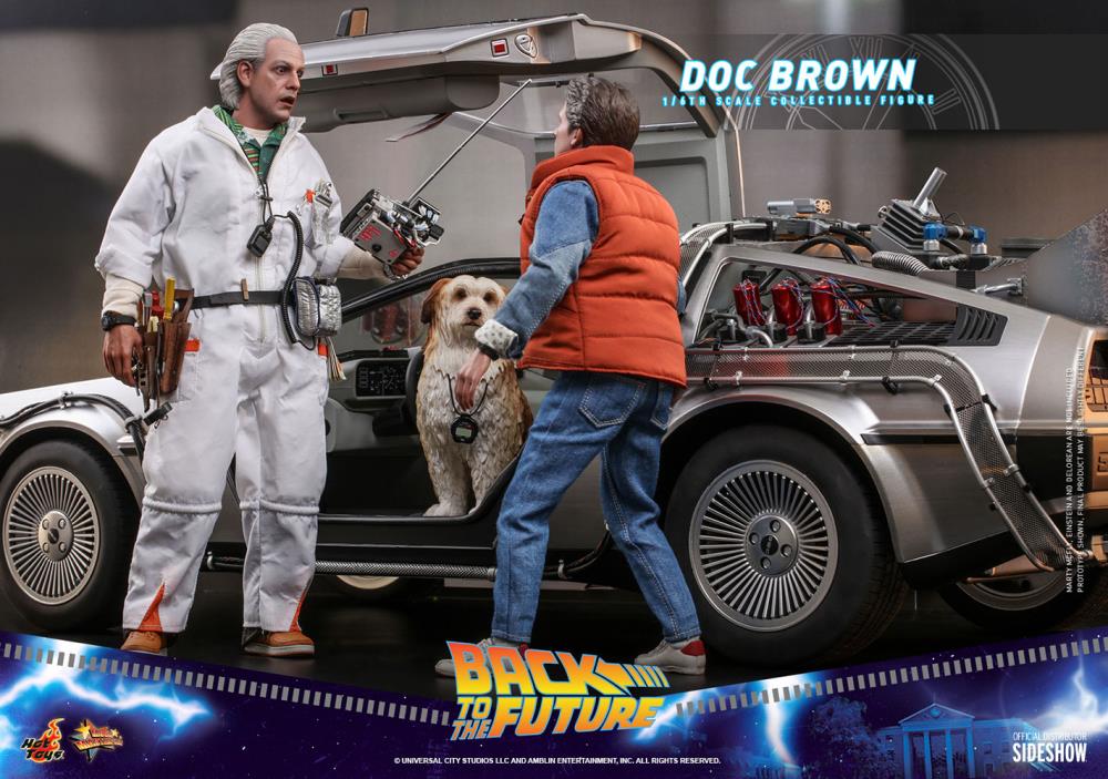 バック・トゥ・ザ・フューチャー ドク・ブラウン MMS609 Back to the Future MMS609 Doc Brown 1/6th Scale Collectible Figure