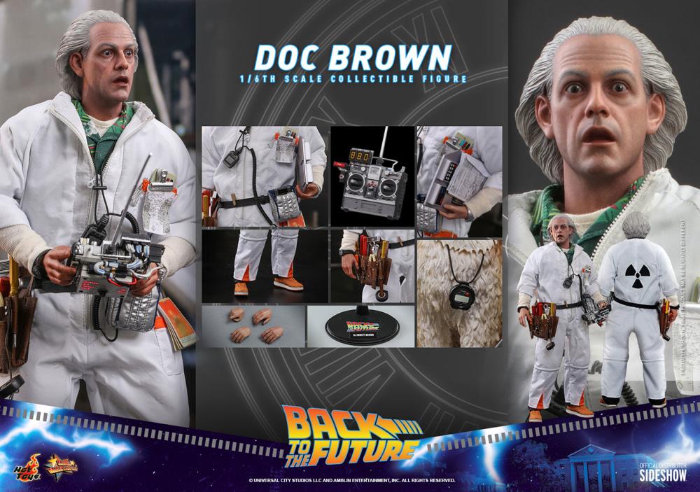 Back to the Future MMS609 Doc Brown 1/6th Scale Collectible Figure