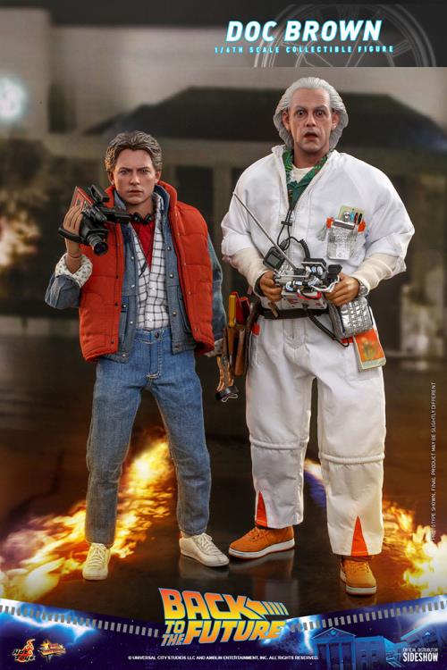 バック・トゥ・ザ・フューチャー ドク・ブラウン MMS609 Back to the Future MMS609 Doc Brown 1/6th Scale Collectible Figure
