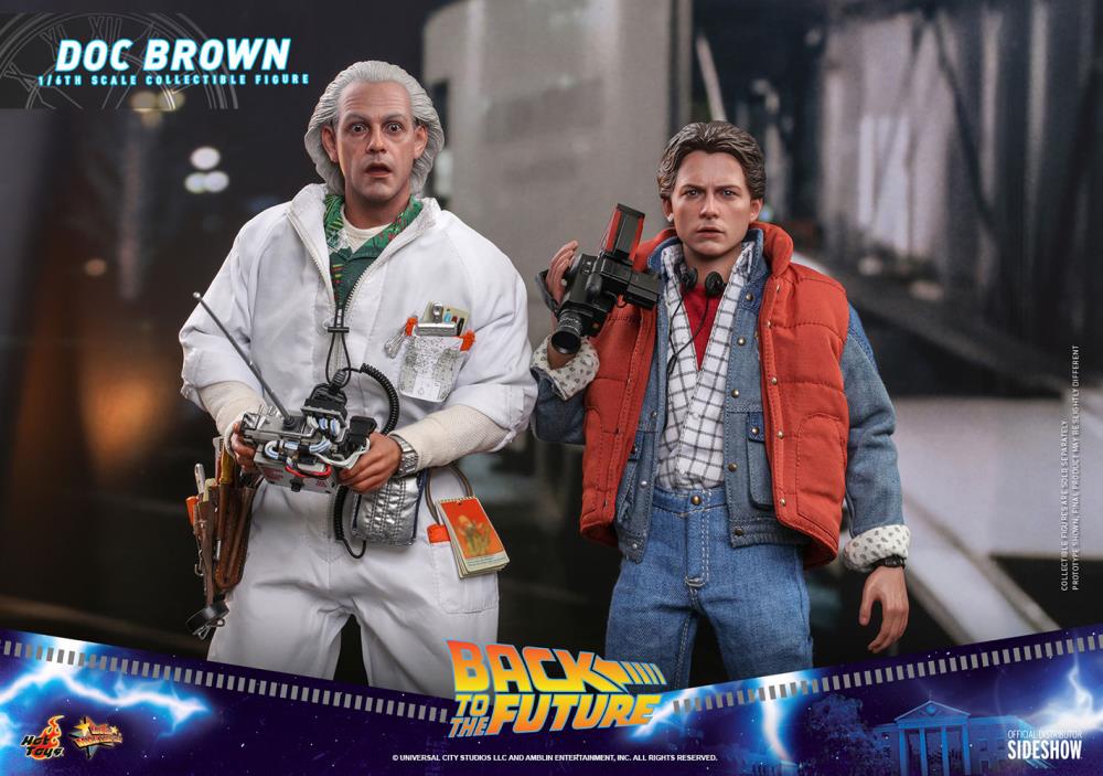Back to the Future MMS609 Doc Brown 1/6th Scale Collectible Figure
