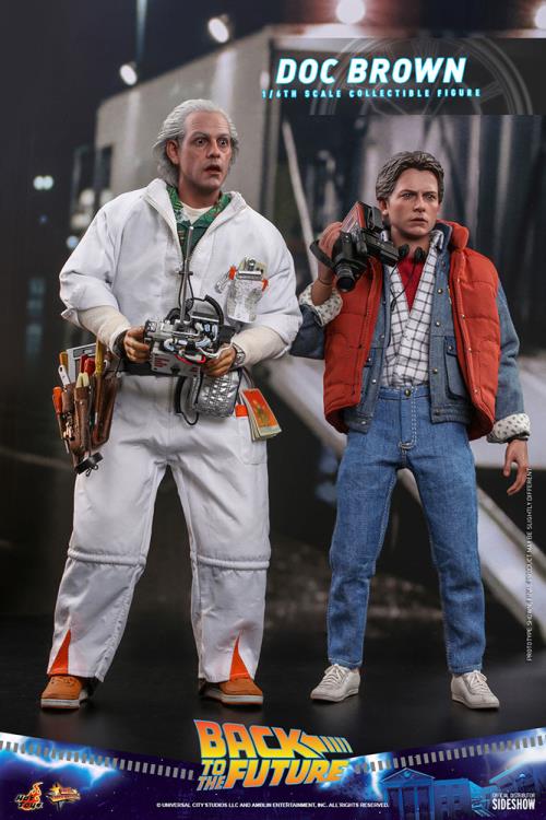 バック・トゥ・ザ・フューチャー ドク・ブラウン MMS609 Back to the Future MMS609 Doc Brown 1/6th Scale Collectible Figure