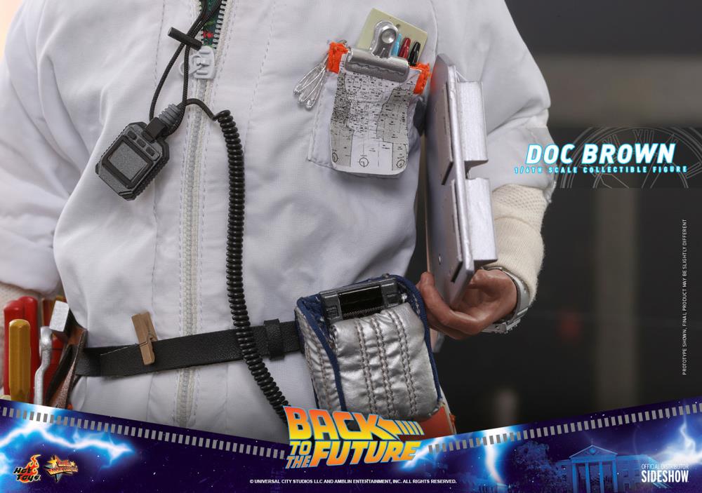 Back to the Future MMS609 Doc Brown 1/6th Scale Collectible Figure