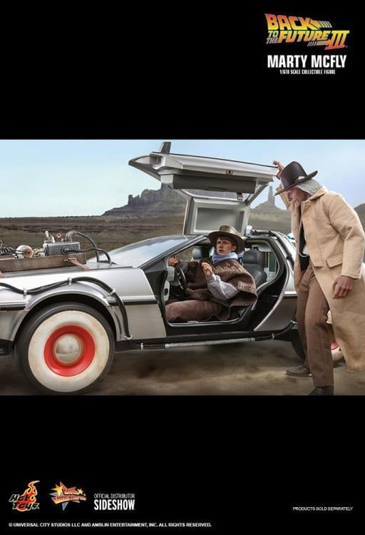 Back to the Future Part III MMS616 Marty McFly 1/6th Scale Collectible Figure Gallery Image 17