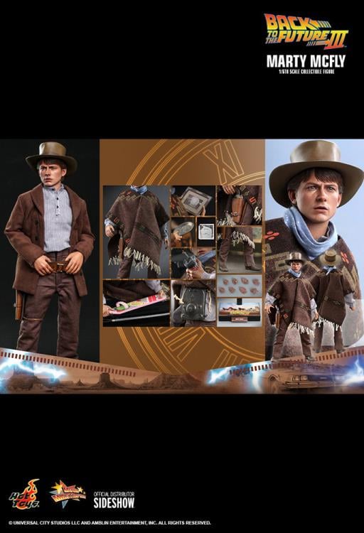 Back to the Future Part III MMS616 Marty McFly 1/6th Scale Collectible Figure Gallery Image 24