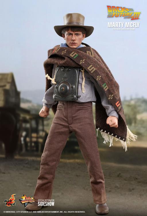 Back to the Future Part III MMS616 Marty McFly 1/6th Scale Collectible Figure Gallery Image 7