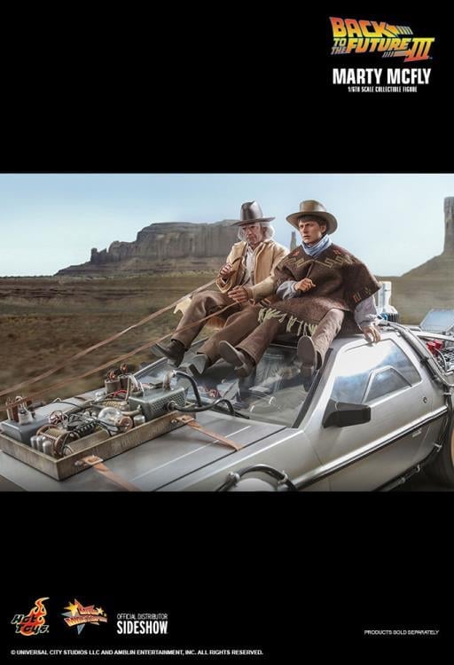 Back to the Future Part III MMS616 Marty McFly 1/6th Scale Collectible Figure Gallery Image 16