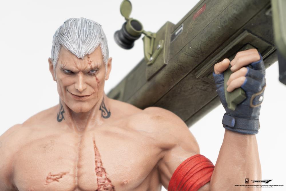 Tekken 7 Bryan Fury 1/4 Scale Limited Edition Statue Gallery Image 5