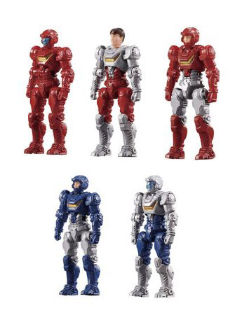 Diaclone DA-83 Dia-Nauts (Ver. 2.0) Set of 5 Figures Gallery Image 2