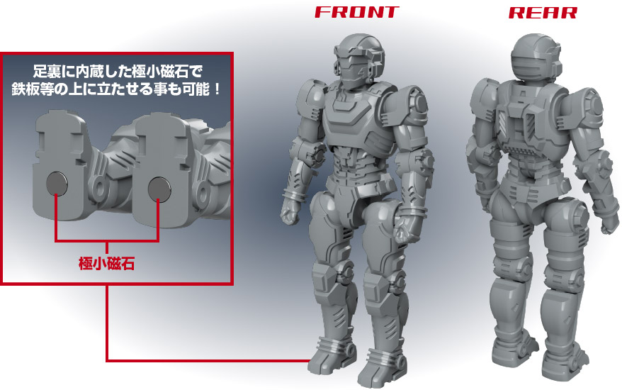 Diaclone DA-83 Dia-Nauts (Ver. 2.0) Set of 5 Figures Gallery Image 6
